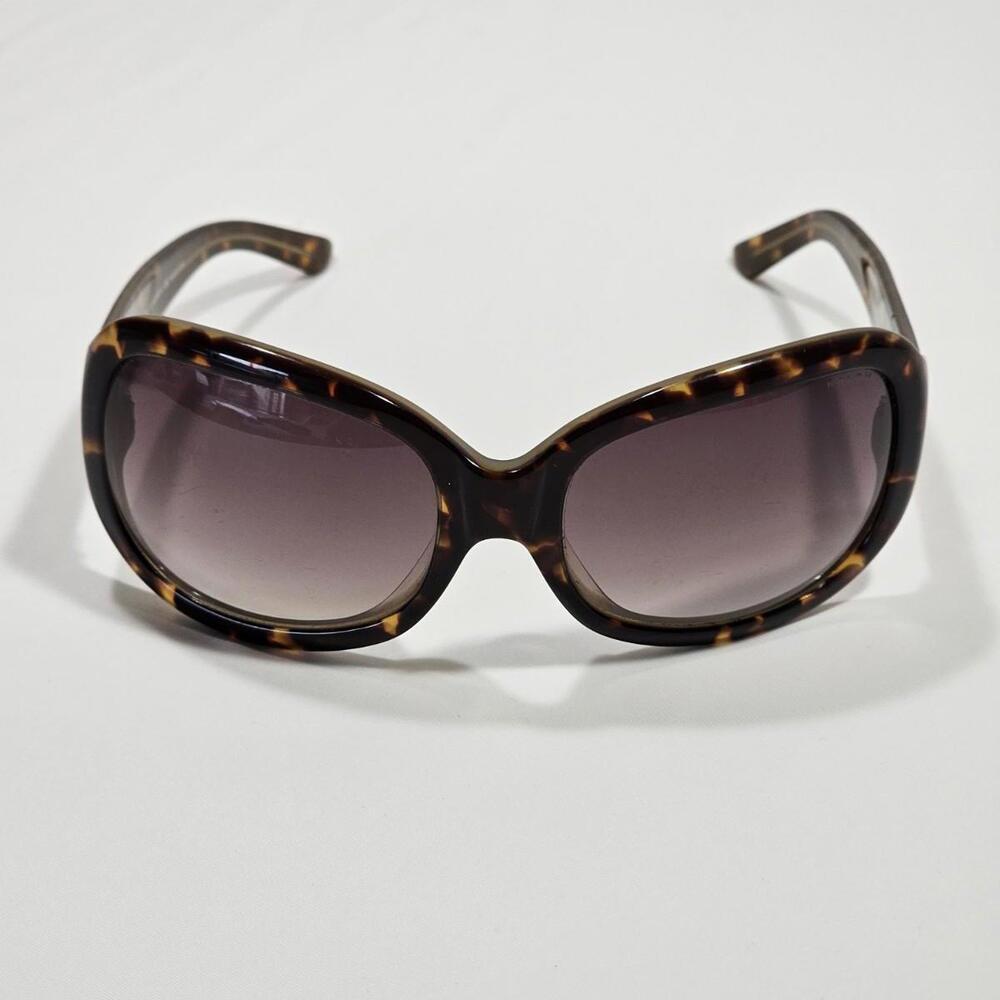 Vintage Ralph Lauren Sunglasses Tortoiseshell Oversized Brown Frame - Picture 3 of 13